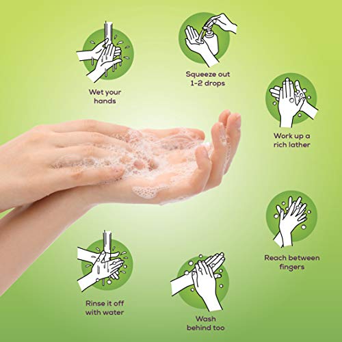 Image of Santoor Fresh Gentle Hand Wash, 750ml with Natural goodness of Sweet Lime Peel & Tulsi