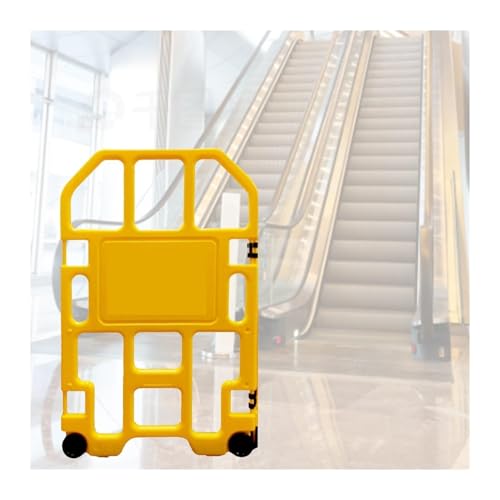 Barrière de sécurité pliable pour sécuriser l'accès lors des travaux de maintenance