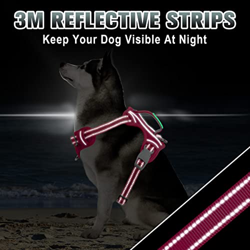 Barkbay MOEMOEYA No Pull Dog Harness Large Step In Reflective Dog Harness thumb #5