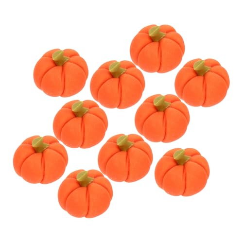 Cabilock 10 Pezzi Decorazioni Halloween Resina da Mini Zucche Ornamentali per Feste per Centrotavola e Decorazioni da per e Regali Creativi