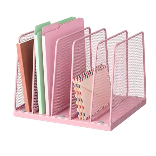 LEKETREE 5-Section Pink Organizer