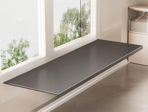 Vilom���C�z���������W���X���C�h�e�[�u�� - �h�����s�v�ŊȒP�ݒu�B�Y�f�|���őω׏d�� �L�b�`�����[�������������i�����C�I�B (�O���[,40*25cm)