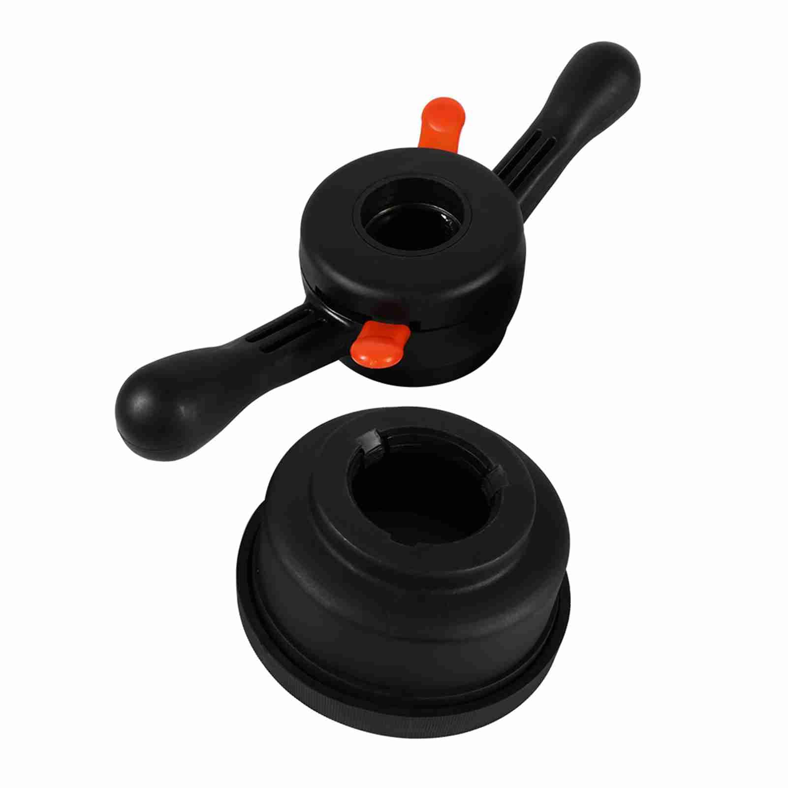 Annadue Écrou à Oreilles de Moyeu à Dégagement Rapide, Outil de Changement de Pneu d'équilibrage de Roue avec Diamètre de Filetage. Pas de 36 Mm 3 Mm pour Voiture Camion SUV (Diamètre intérieur 36