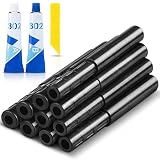 Teyva Daily 12 Pcs Golf Club Extensions Carbon Fiber Golf Shaft Extension Rod 2 Pcs 02Ab Adhesive Shaft Extender 0.49 0.52 0.55 0.58 Inch Size Spiral Design For Industrial Equipment Home Repair