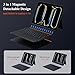 iPad Pro 11 inch Case with Keyboard (M5 M4 2025 2024),Magnetic Detachable Magic Keyboard, Multi-Touch Trackpad,7-Color Backlit, Landscape/Portrait,160° Adjustable Stand for iPad Pro 11 5th Gen (Black)
