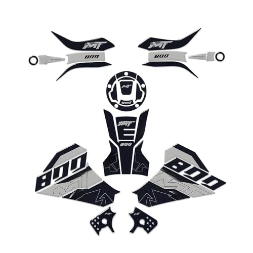 Protection réservoir moto en résine anti-rayures pour 800MT 2022-2024