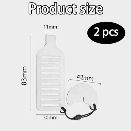2 PCS Portable Security Lock for Home, Travel & Hotel - No Drill Door Lock Latch - Image 3