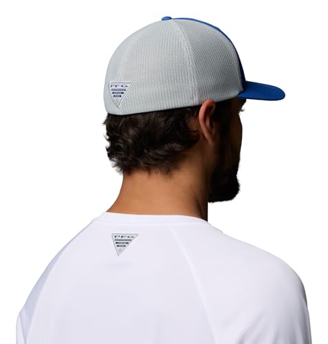 Image of Columbia Unisex PFG Fish Flag Mesh Ball Cap