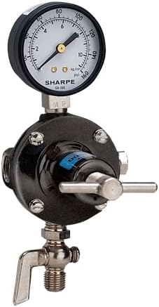 SHARPE 18B-500 Air Regulator Assembly (50 cfm) - Two Regulated Outlets 1620 for Automotive Paint Spraying