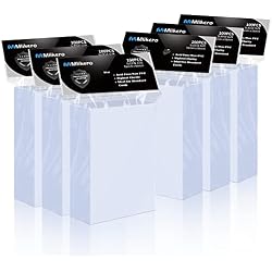 Mlikero 600 Count Card Sleeves, Clear Soft Trading Card Sleeves, Polypropylene (PP), Fit for MTG, TCG, Baseball, Football, Game Cards