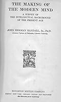 1926 MAKING OF MODERN MIND INTELLECTUALS EVOLUTION AGE OF REASON RANDALL 1ST B09W9NHBG8 Book Cover