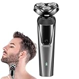 Expérience de rasage améliorée : obtenez un rasage de près et en douceur grâce à l'adaptation automatique des contours de notre rasoir électrique pour hommes, qui suit doucement les courbes de votre visage, de votre cou et même de votre menton pour un rasage confortable et précis.