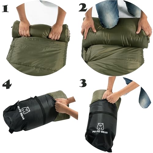 Saco de Dormir PO PO BEAR para Adultos Altos y Grandes miniatura 4