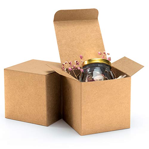 ValBox Brown Gift Boxes - 3x3x3 Size