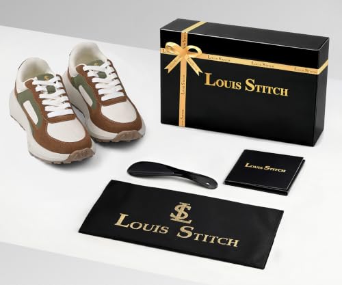 Image of LOUIS STITCH Men's Lightweight Sneakers | Lace-Up Sneaker for Men | Perfect for Casual & Travel Wear | LSP-SNK-NBL