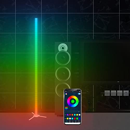 Lampe LED debout avec télécommande pour illuminer les angles sombres