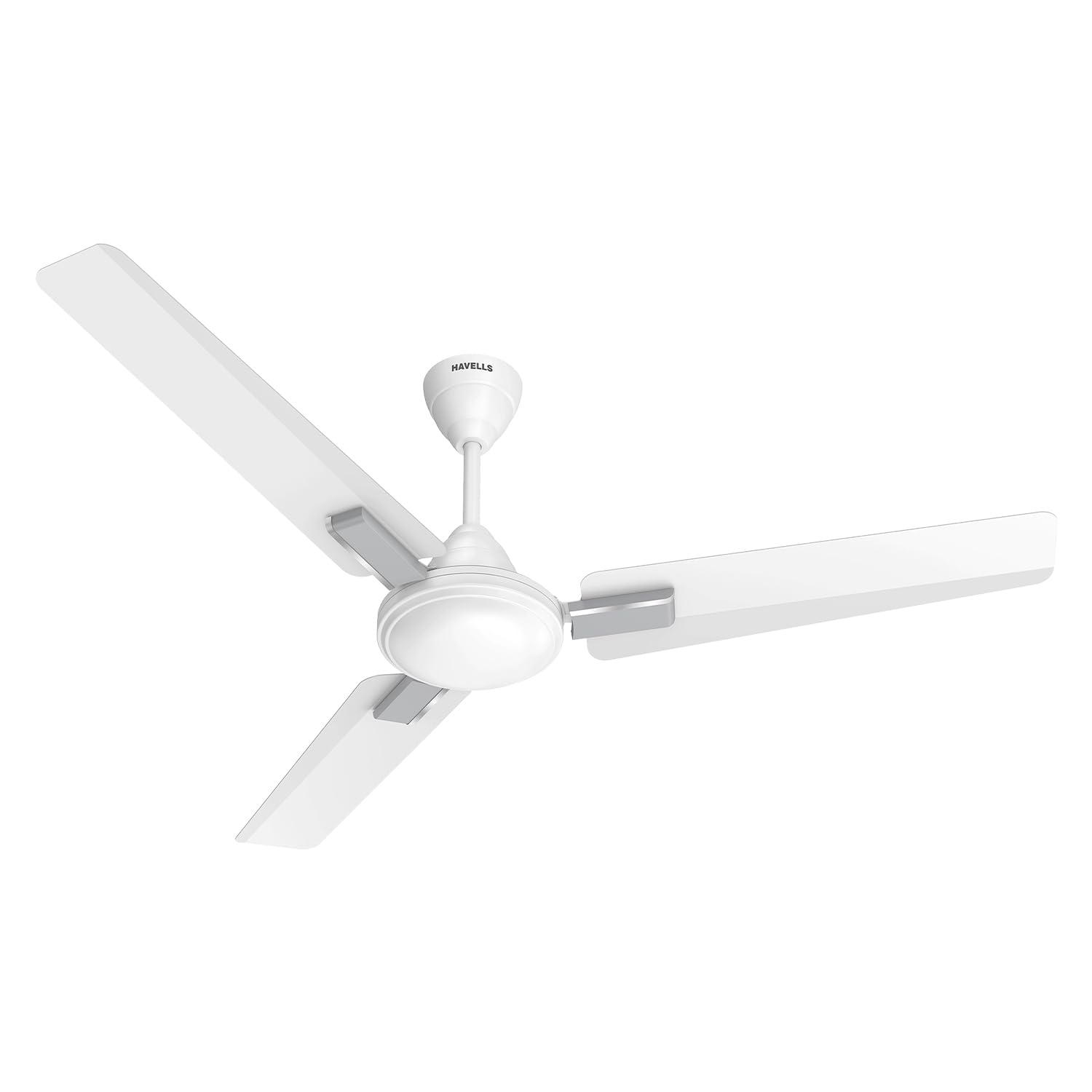Havells 1200mm Ambrose Neo Energy Saving Ceiling Fan| High Speed, High Air Delivery| Strong & Powerful Motor| Air Delivery: 220 m³/min| Speed: 370 RPM| 2 Year Warranty|(Pack of 1,Elegant White)