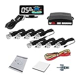 Parking Sensors Display Car PDC Parktronic Distance Control Stop Radar Monitor System Detector Reversing Accessories