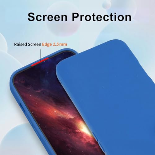 Image of for Xiaomi 17 Case Precise Camera Cutouts Soft TPU Shockproof Phone Cover - Dark Blue