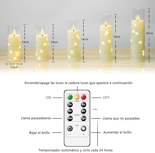 Velas Artificiales LED 17 Imagen adicional