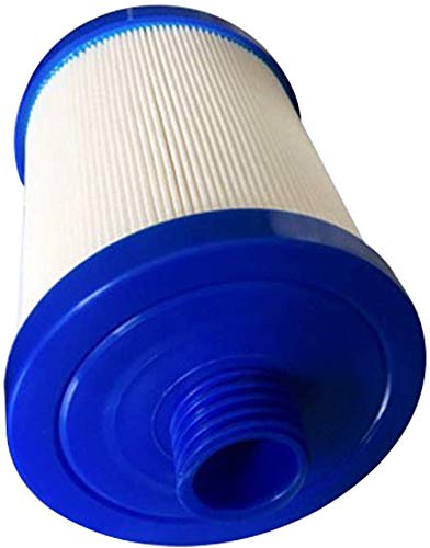 Dmygo Hot Tub Filter Cartridge Spa Filter Threaded High Strength Thickened Dirt Absorption Capacity, White(2Pack)