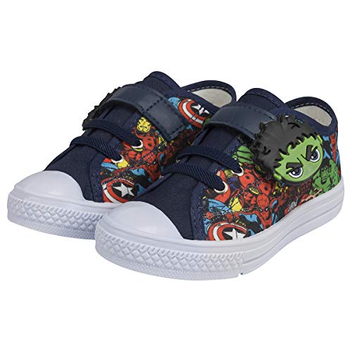 Tênis Infantil Masculino Menino Casual Eleganteria Tamanho:25;Cor:Azul Herói