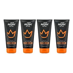King of Shaves 2 in 1 No Foam Shaving Cream and Post Shave Moisturiser for Men 4x175ml