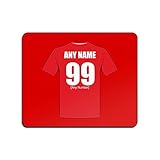 Tapis de souris 22 cm x 18 cm, conçu et imprimé au Royaume-Uni.