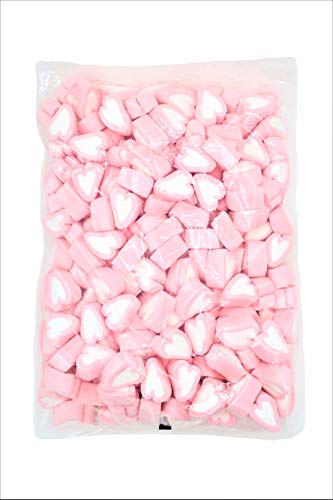 Candy Shop Pink and White Heart Shaped Marshmallows - 2.2 lb. Bag - Thumbnail 4