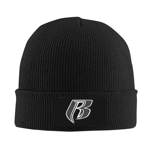 Fett Ruff Star Ryders Beanie-Mütze für Damen und Herren, Bündchenmütze, gestrickte Totenkopfmütze, warme Skimütze