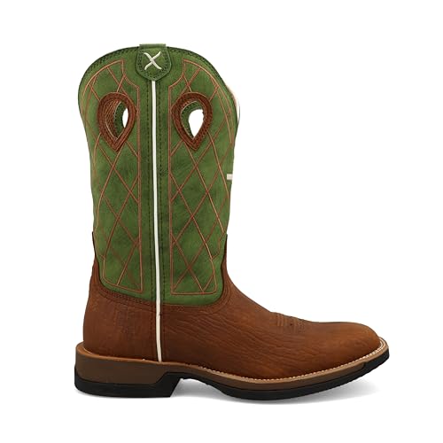 Image of Twisted X Men's 12 inch Tech X Boot, Wide Square Toe with CellStretch and Tech X
