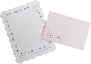カミオジャパン CALM LETTER レターセット A5 封筒4枚 便箋8枚 日本製 ピカチュウ (205235 フラワー)