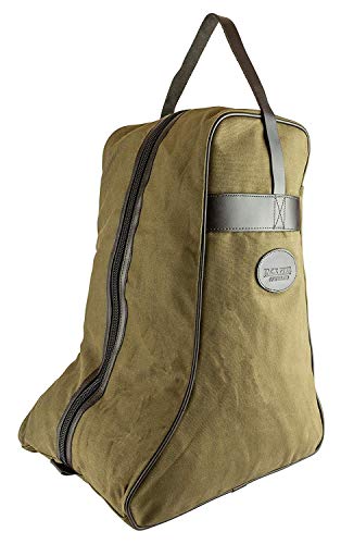 Bolsa para botas Jack Pyke de lona verde para transporte de calzado 6