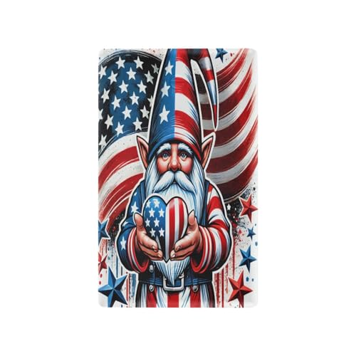 Gnome Flag Light Switch Cover Decorative Receptacle Outlet Wall Plate Guard Plastic Wall Outlet Cover for Home Decor Room Office Bathroom (Unused Outlet Cover)