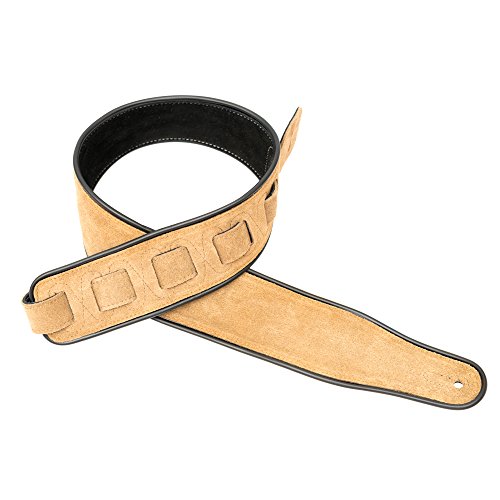 Cloudmusic Leather Guitar Strap Red Roses For Acoustic Classical Electric Bass (Black) #TOP4