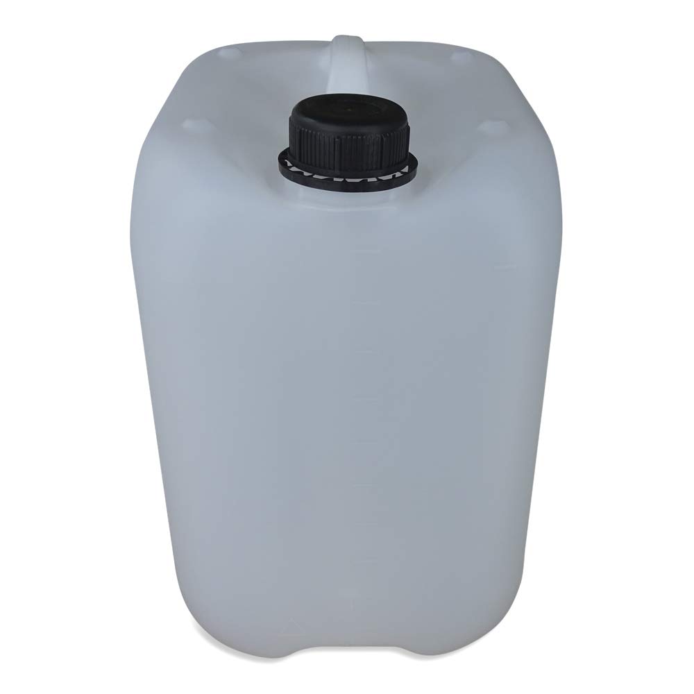 Generisch kanister-vertrieb® 10er Set 10 Liter Wasserkanister Trinkwasserkanister Natur inkl. 10 passende Hähne DIN45