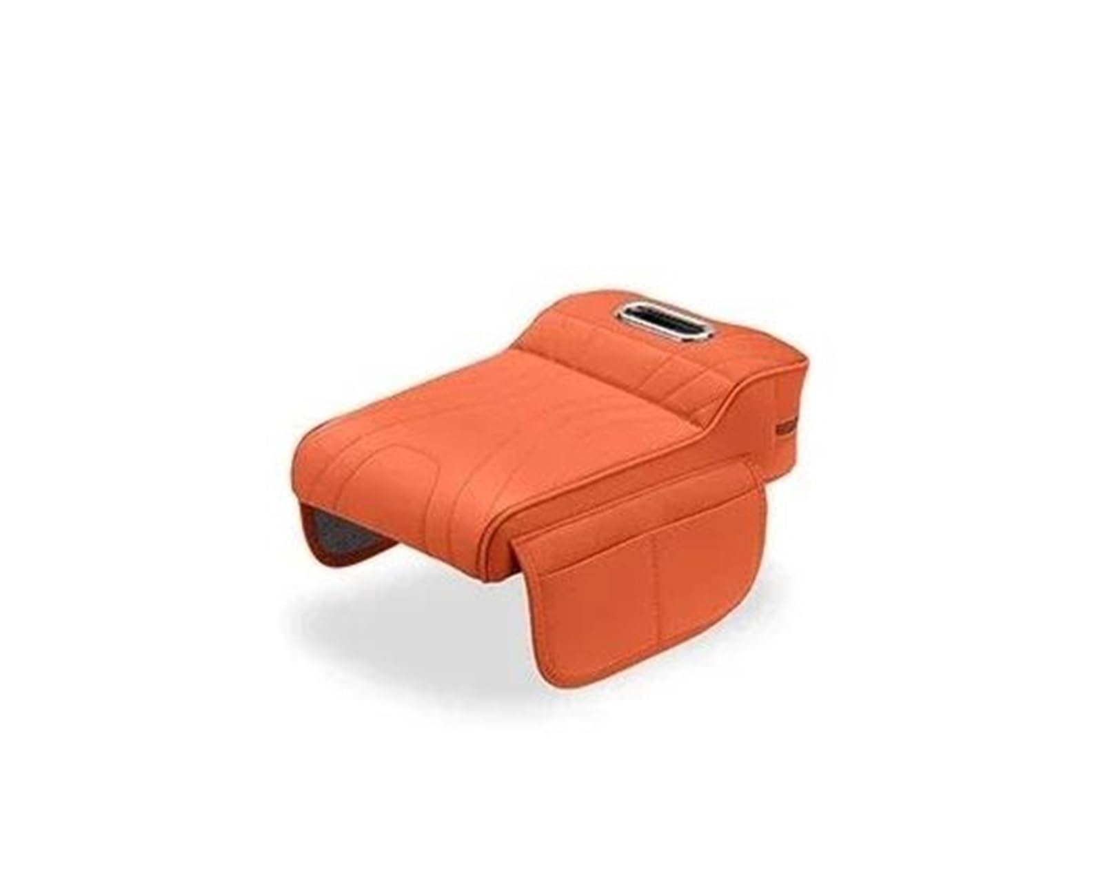 Armrest Organiser Tray For Jaecoo For J7 For JETOUR T2 For Haval H9 2rd 2024-2025 Car Armrest Box Height Increase Pad With Storage Bag HIMIUSIKTC(Orange)
