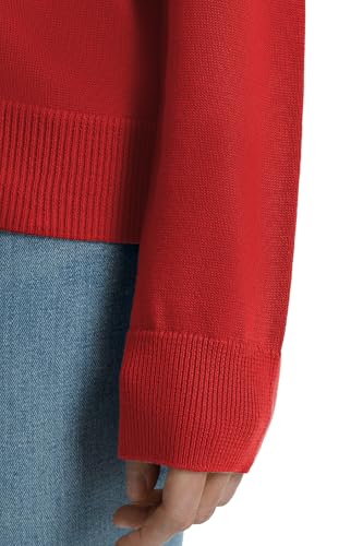 Image of QUALFORT Women's 100% Cotton Lightweight Cardigans Long Sleeve Knitted Button Down Sweater