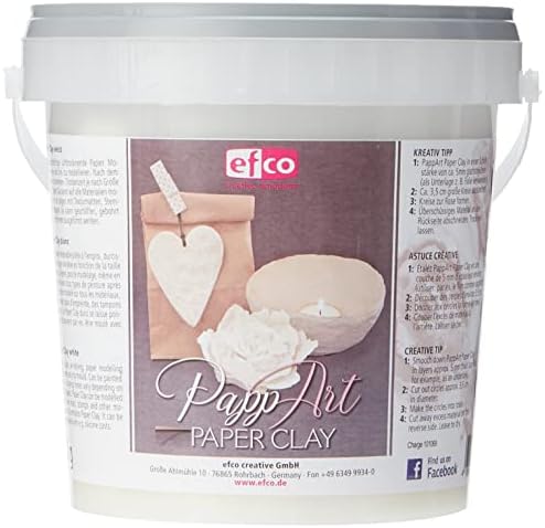 EFCO 1922809 Paper Clay, White, 900gm