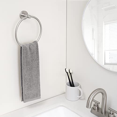 Kes Towel Ring For Bathroom, Hand Towel Holder Round Towel Hanger Wall Mount Sus304 Stainless Steel Brushed Finish, A2180Dg-2 #TOP6