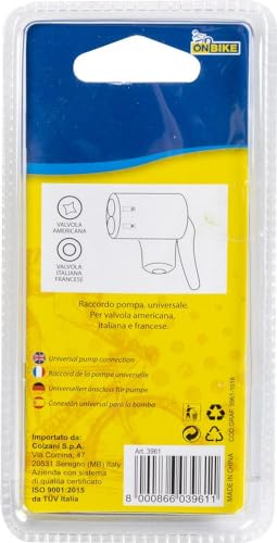 On Bike Raccordo Universale Per Pompa Gonfiaggio Bici - 4