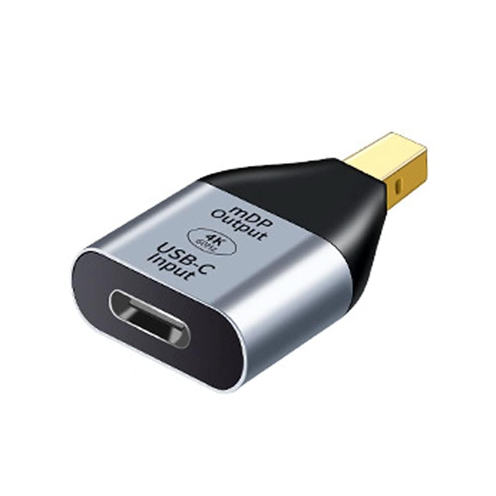 MICROWARE USB-C Type C Female Source to Mini Displayport DP Sink HDTV Adapter 4K 60hz 1080p for Tablet & Phone & Laptop (Not Work for Mini-DP Host to Type-C Monitor)-image-33