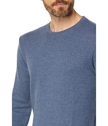 TravisMathew Cloud Waffle Crew Vintage Indigo SM3