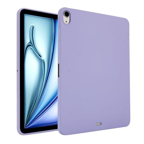 Coque iPad Air 13 M3 2025 design mat premium violet souple