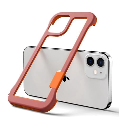 Coque antichoc silicone iPhone 16 Pro Max rouge - Housse de protection antichoc souple