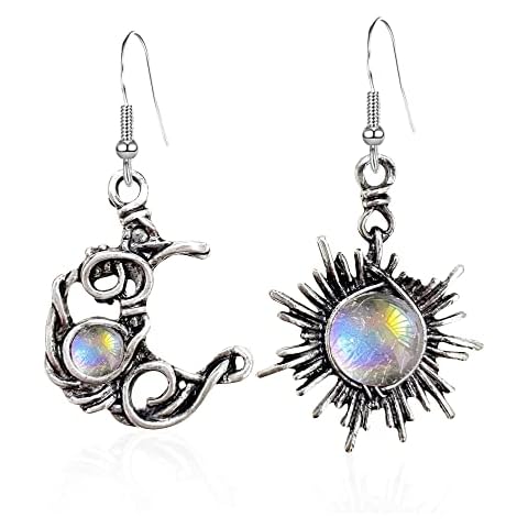 Chanaiqw Vintage Boho Opal Earrings Cover