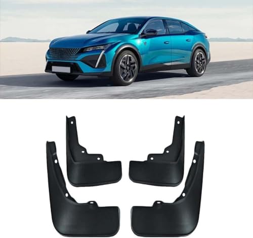 Garde-boue Peugeot 408 protégeant la carrosserie des projections de boue et gravillons