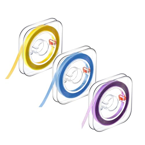 3 Stück Zahn Schleifpapier, Zahnpolierstreifen-Set Zahnschleifpapier für Zwischenräume Zahn Polierstreifen Dental Polierstreifen Tragbare Zahnschleifpapier zum Polieren von Zähnen 50μm / 30μm / 20μm