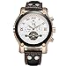 Produktbild YuYaX Watch Automatische Mechanische Uhr Herrenuhr Tourbillon Kalender Kleine DREI-pin-multifunktions-digital Dial Lederband Herren Luxus Casual Gehärtetes Glas Spiegel Boutique Verpackung, A