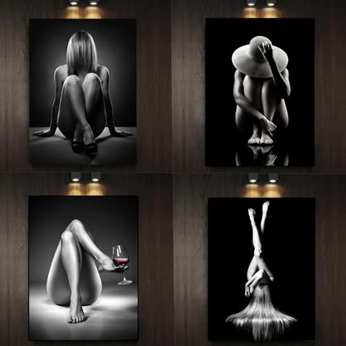 Peinture sexy femmes pour briser la monotonie des murs blancs de la maison